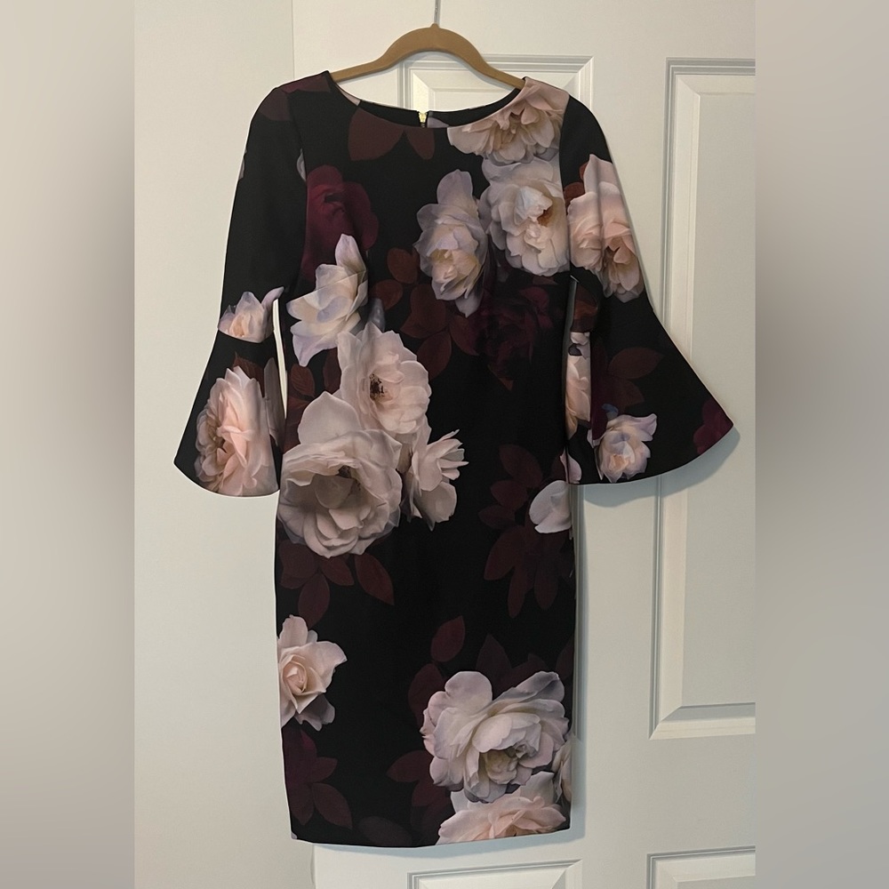 Calvin Klein Floral midi dress
